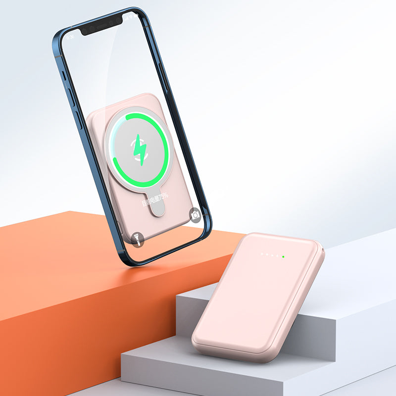 Mini Magnetic Wireless Power Bank – 5000mAh – image 8