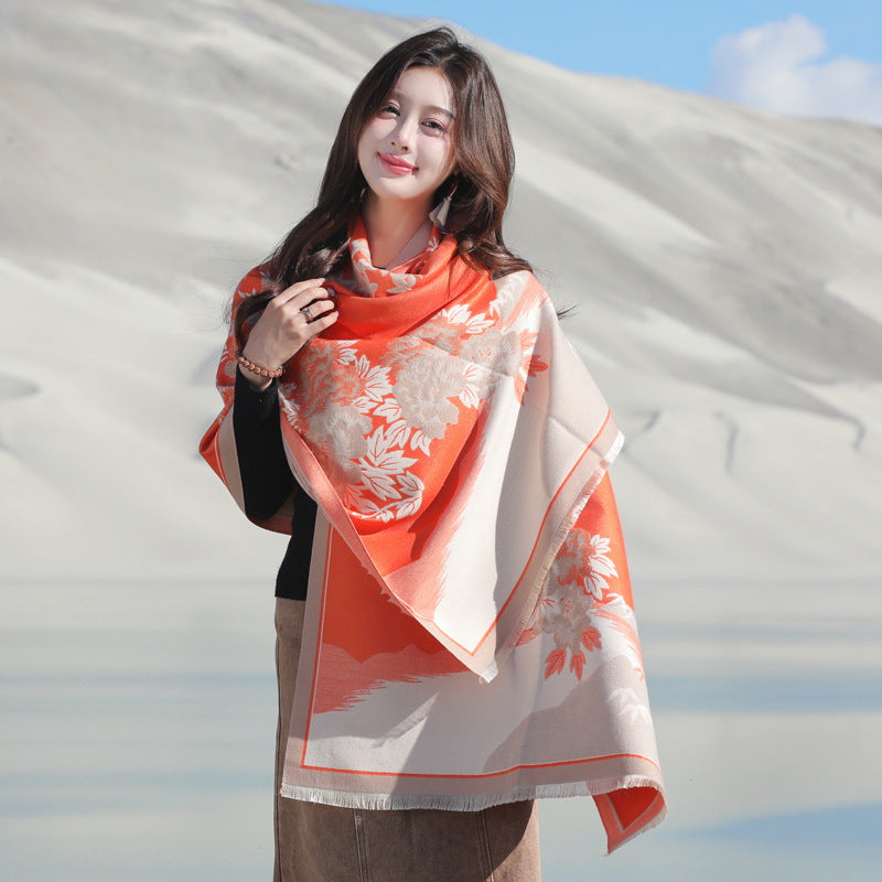 Retro Soft Winter Scarf – image 13