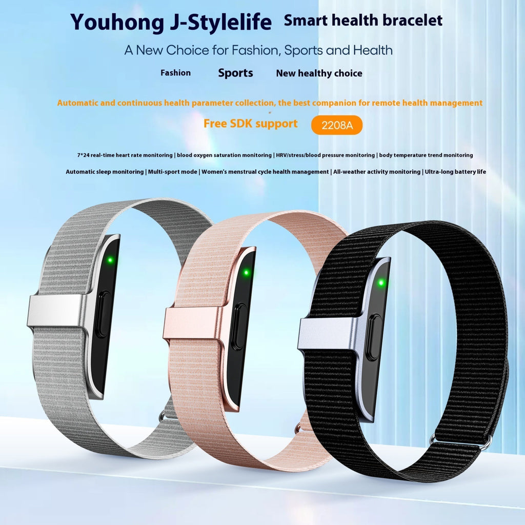 Smart Bracelet with Heart Rate Monitor