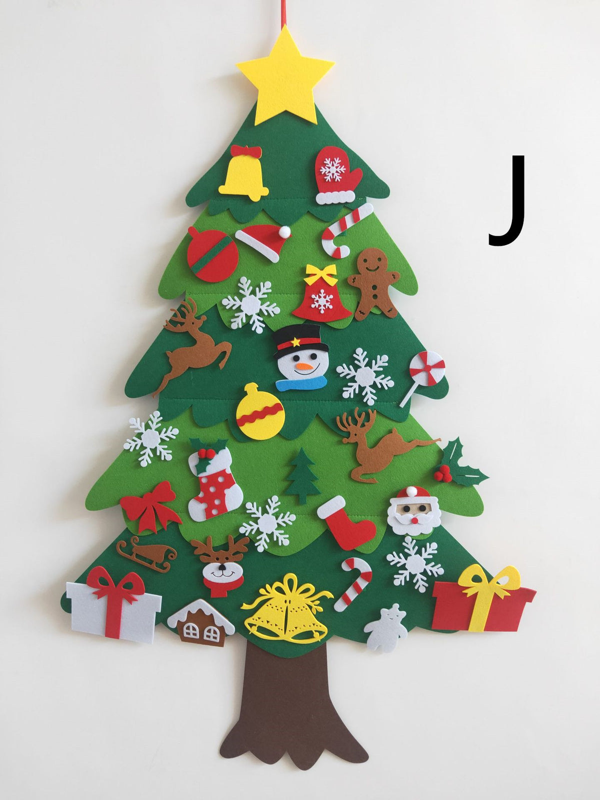 DIY Felt Christmas Tree With Three-dimensional – image 20