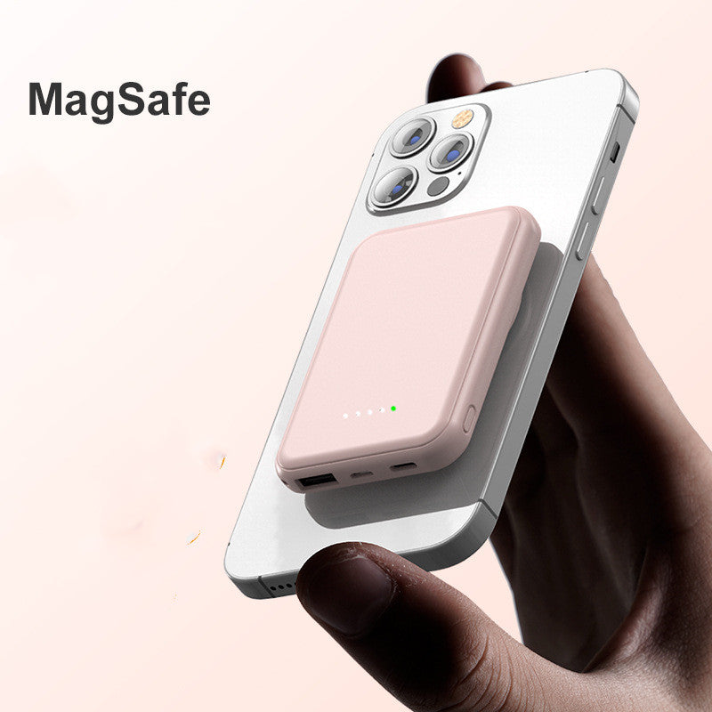 Mini Magnetic Wireless Power Bank – Fast Charge 5000mAh – image 2
