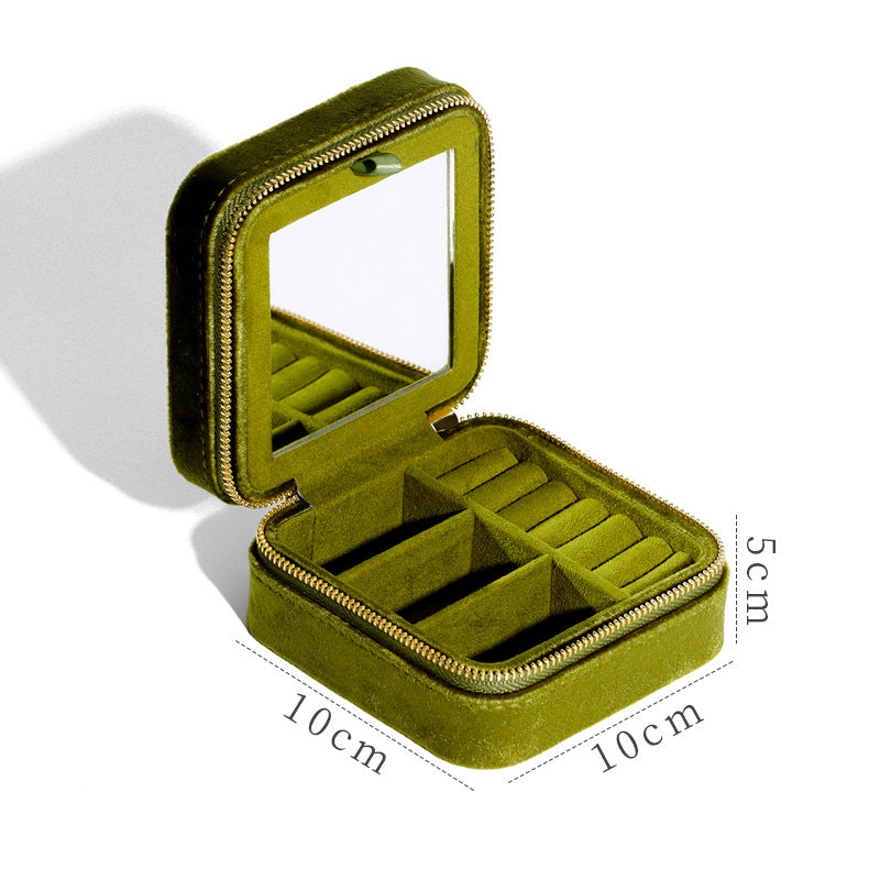 Velvet travel jewellery box - image 11