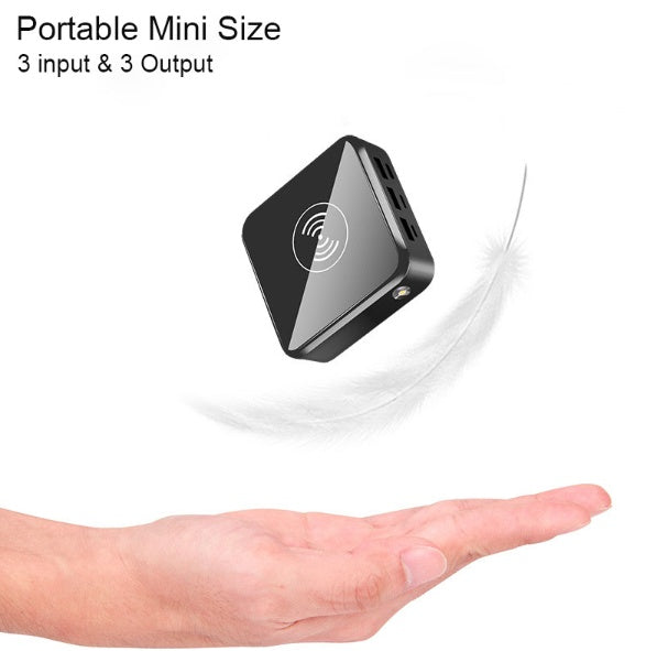 Mini Power Bank – Wireless Charging, Compact Everyday Backup – image 3