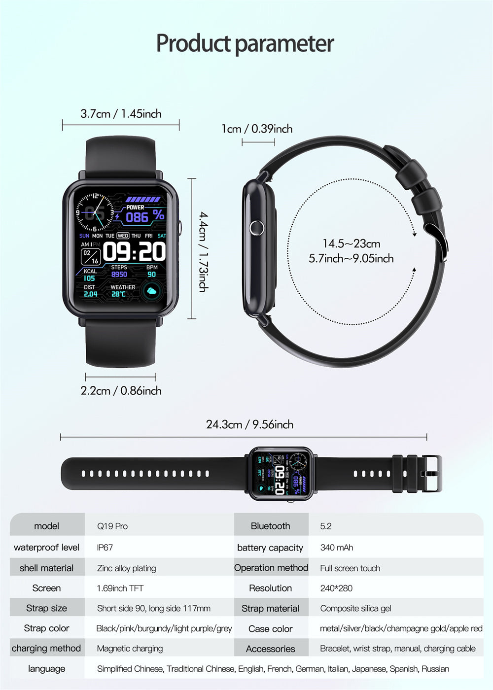 Water-Resistant Smart Watch – image 8