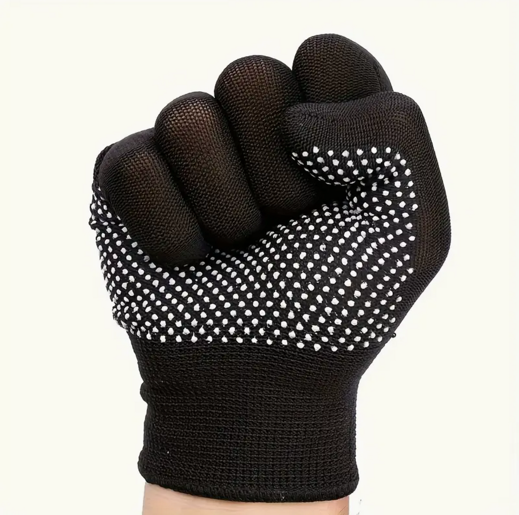 Dotted Grip Gloves – Anti-Slip Gloves for Cycling, Camping & Fishing