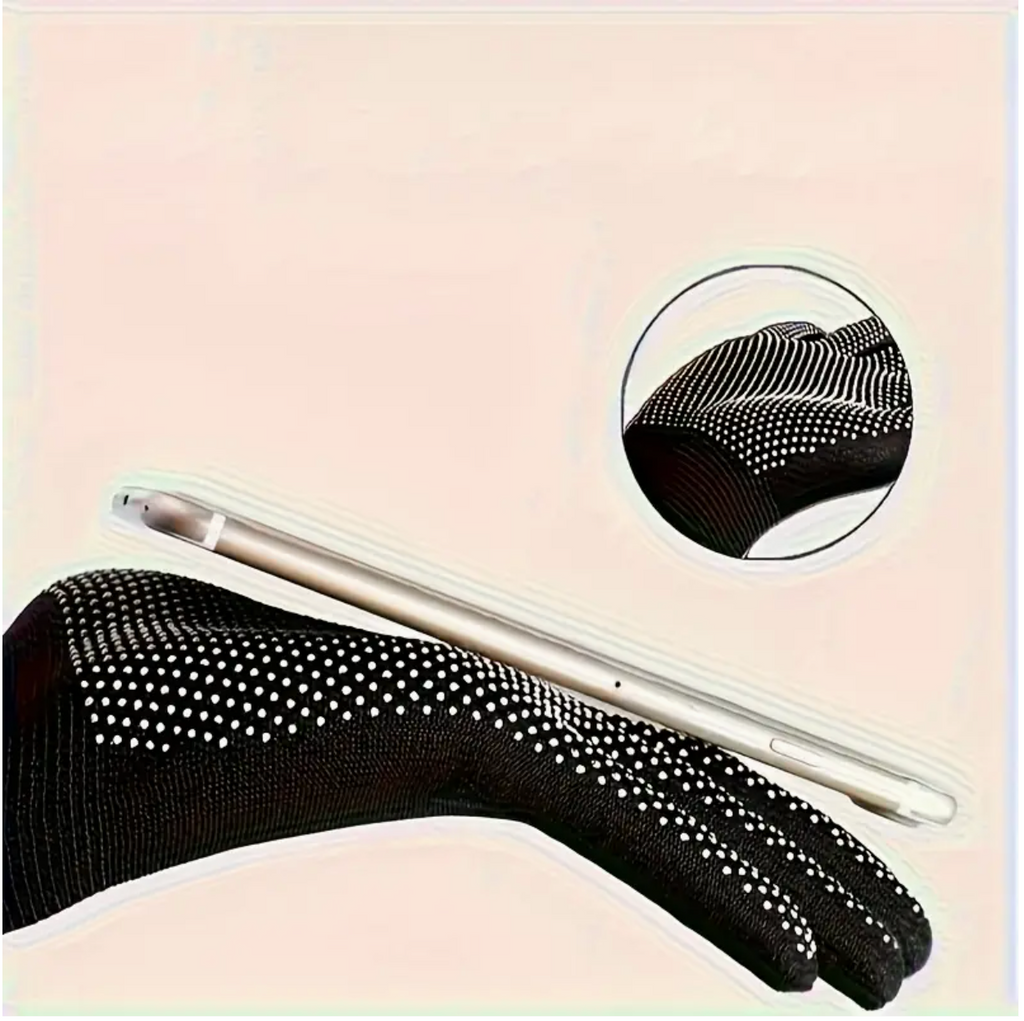Dotted Grip Gloves – Anti-Slip Gloves for Cycling, Camping & Fishing