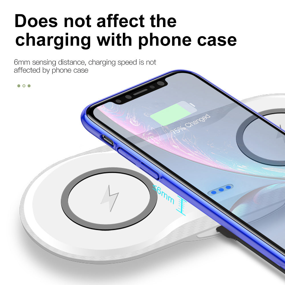 Dual Wireless Charging Pad – Fast Charge – image 5