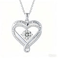 Interlocking heart necklace – image 6