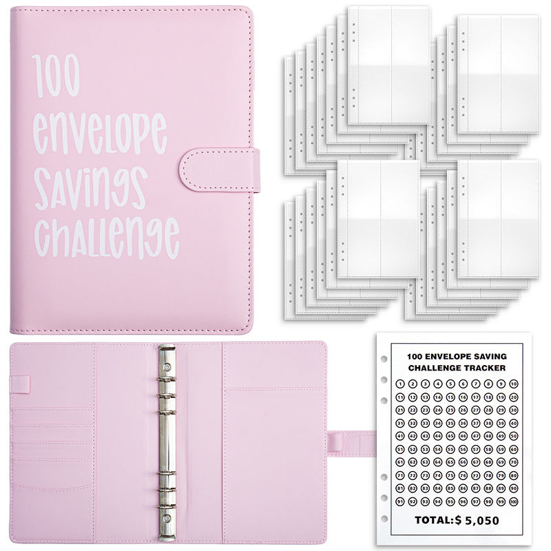 Days Money Saving Challenge Cash Savings Loose-leaf – image 3