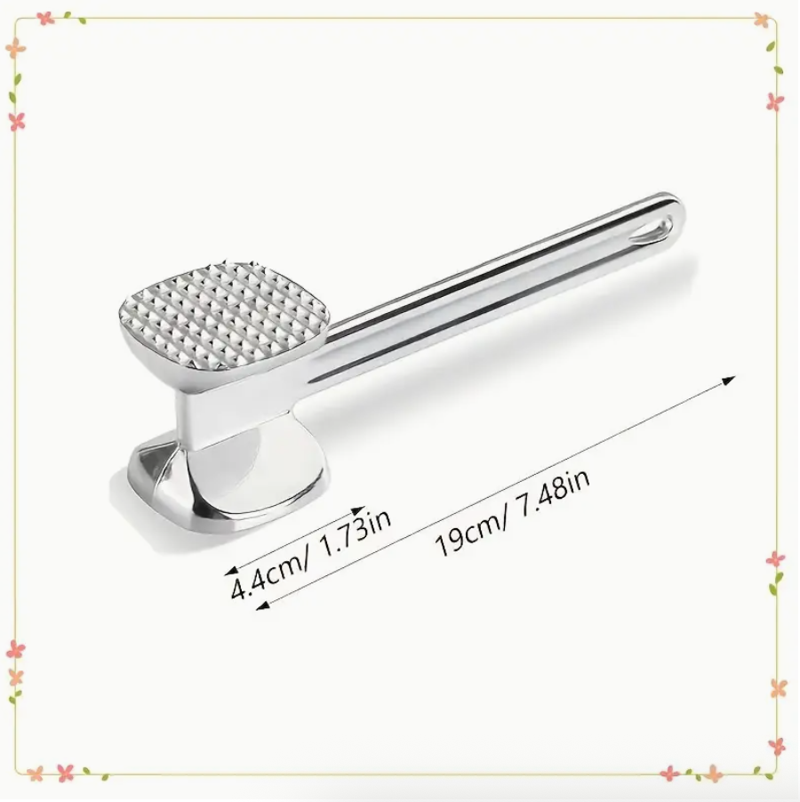 Meat Mallet – Double-Sided Square Steak Tenderiser