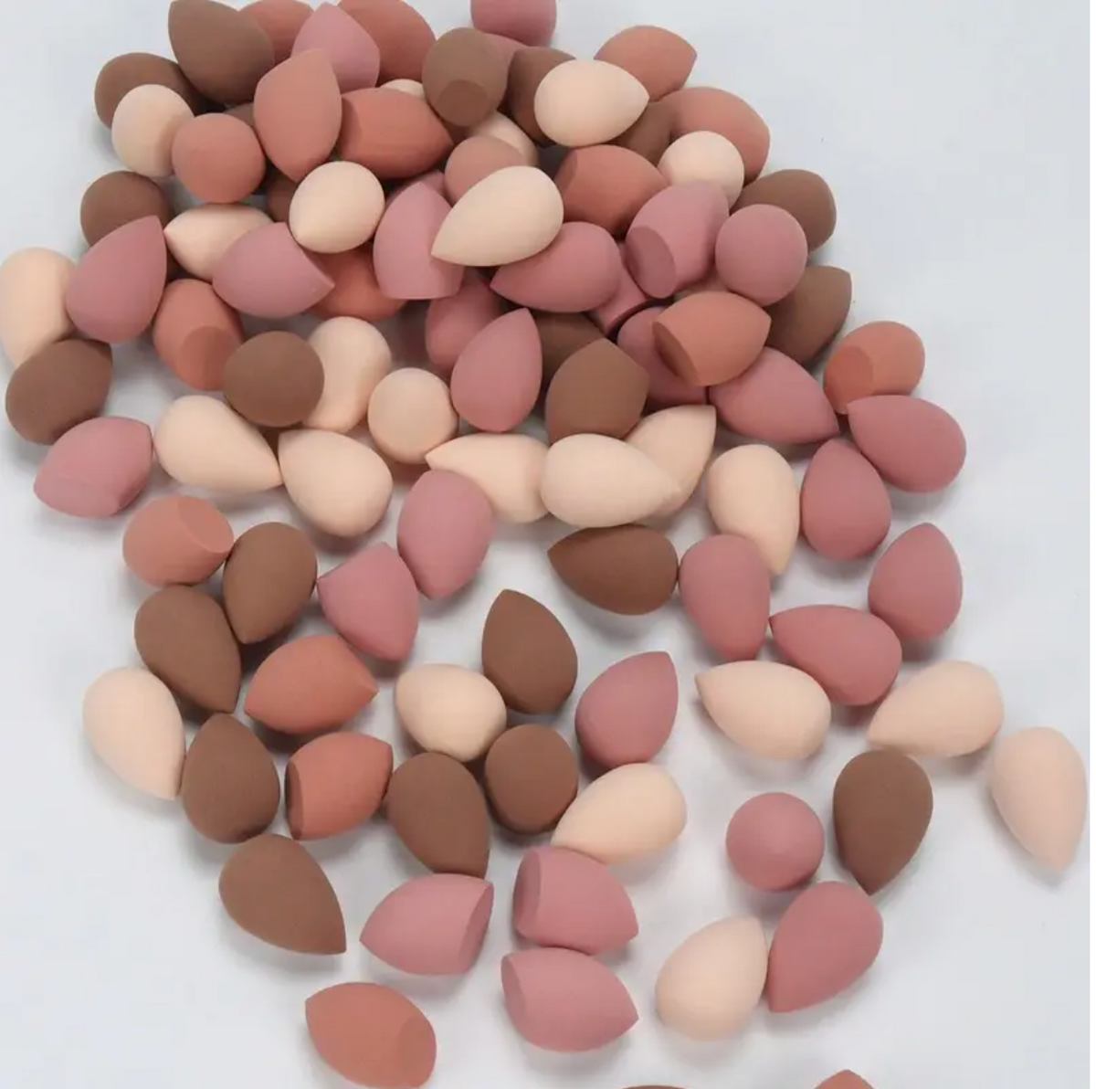 Mini Makeup Sponges – Pack of 10, Wet & Dry Use