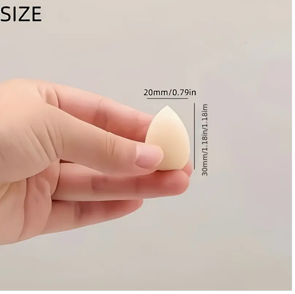 Mini Makeup Sponges – Pack of 10, Wet & Dry Use