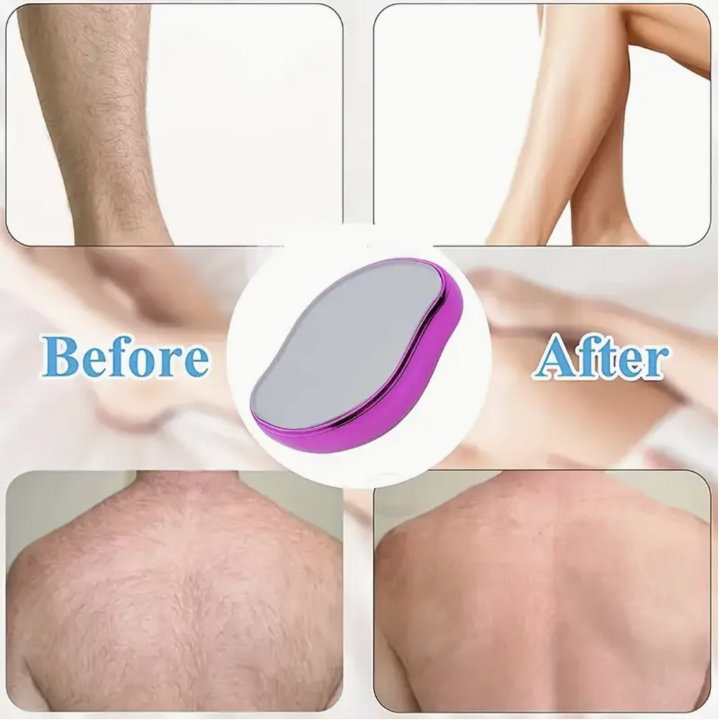 Crystal Hair Eraser – Reusable Exfoliating Hair Removal Pad
