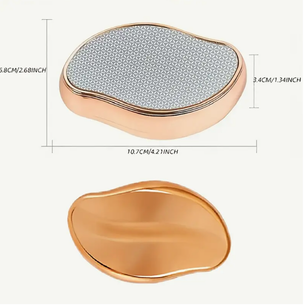 Crystal Hair Eraser – Reusable Exfoliating Hair Removal Pad