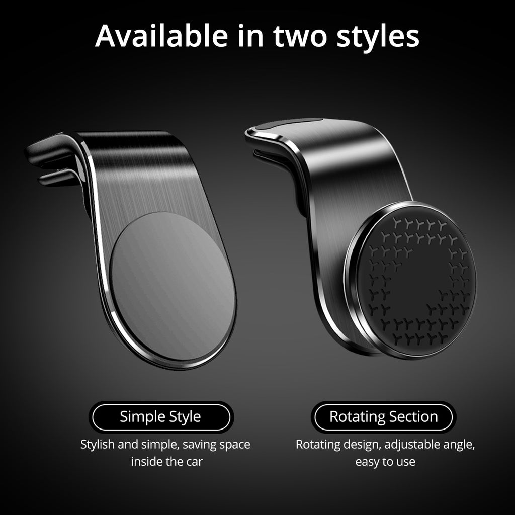Magnetic Air Vent Car Phone Mount – 360° Rotation – image 6