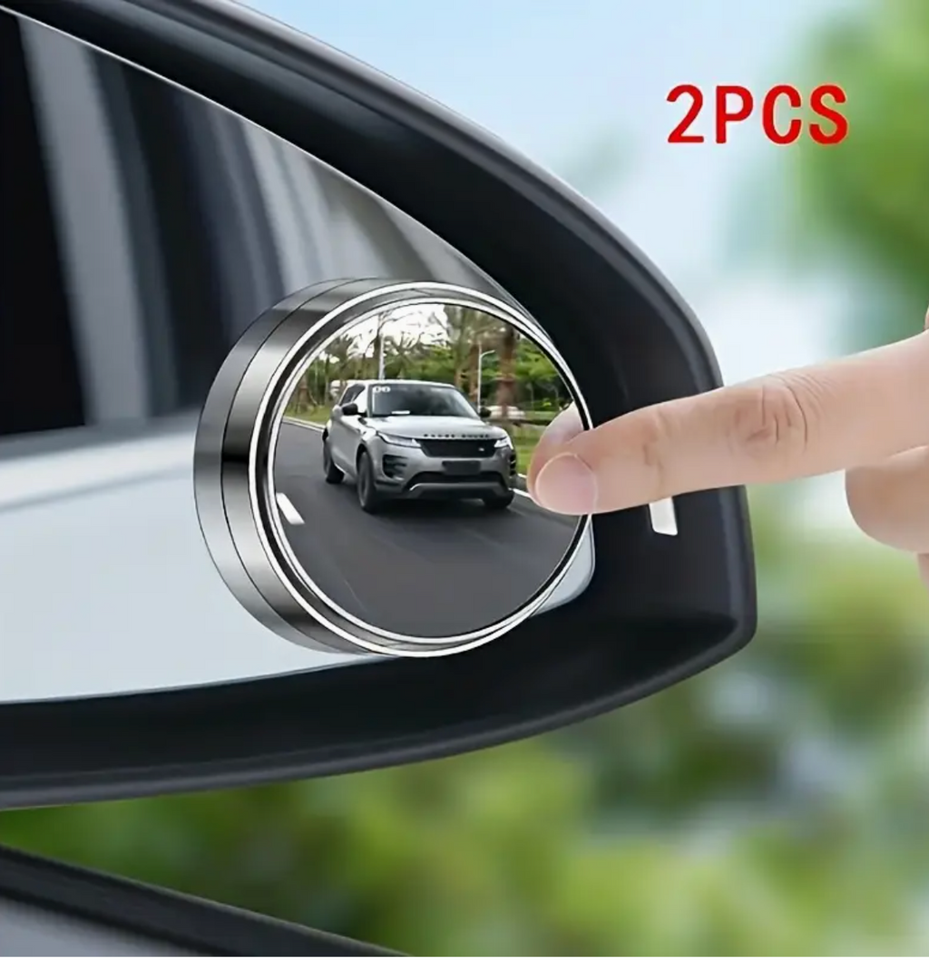 Blind Spot Mirror – 360° Wide-Angle Convex Car Mirror