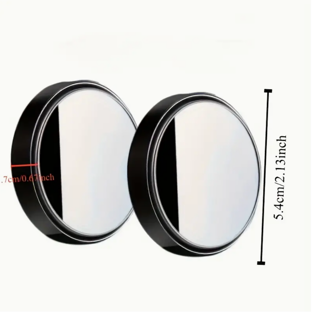 Blind Spot Mirror – 360° Wide-Angle Convex Car Mirror