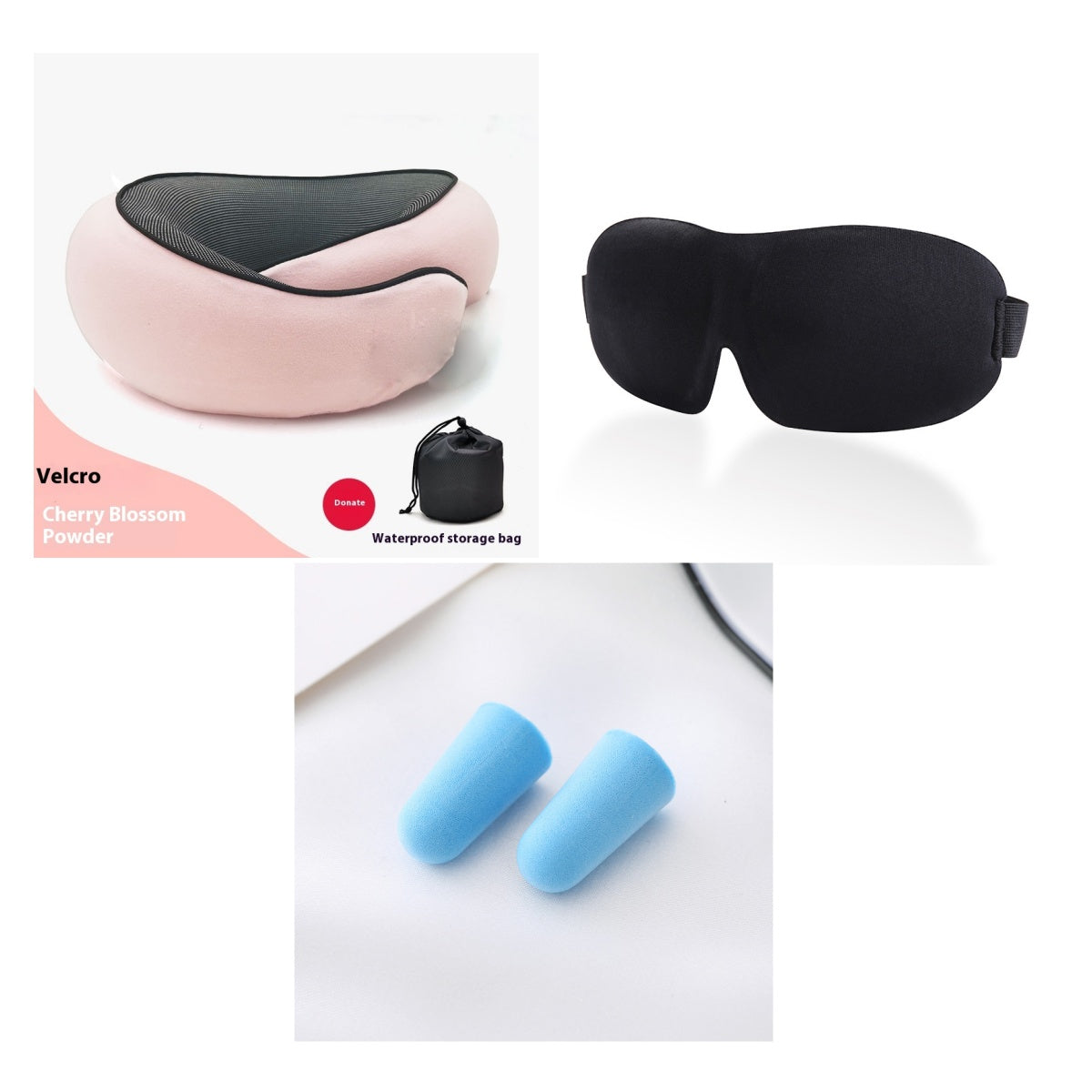 Memory Foam Travel Neck Pillow – image 35