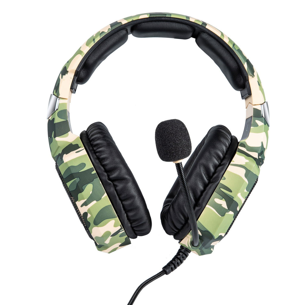 K8 Camouflage Gaming Headphones
