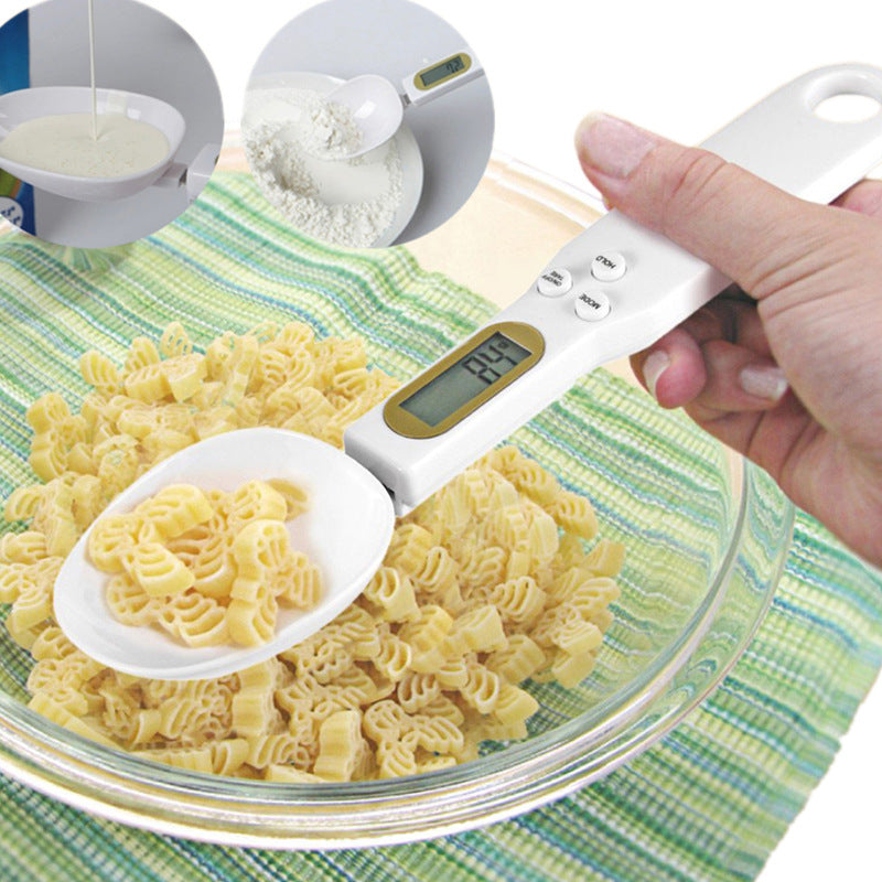 Digital Kitchen Measuring Spoon Scale – LCD Display