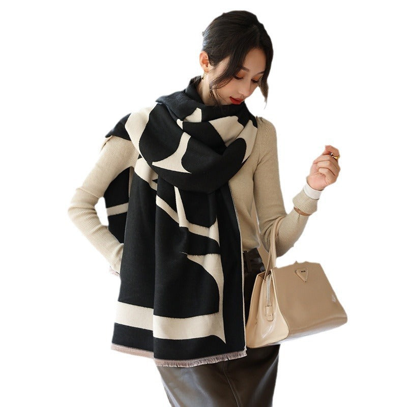 Women's Thick Warm Winter Scarf – image 5