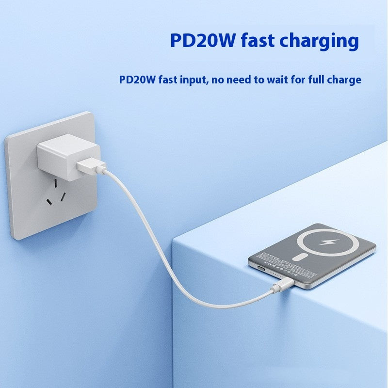 Ultra-Thin Magnetic Wireless Power Bank – PD 20W – image 3