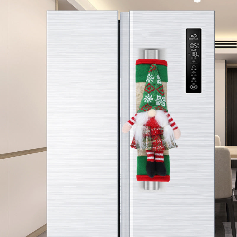 Christmas Refrigerator Door Handle Cover Handle – image 3