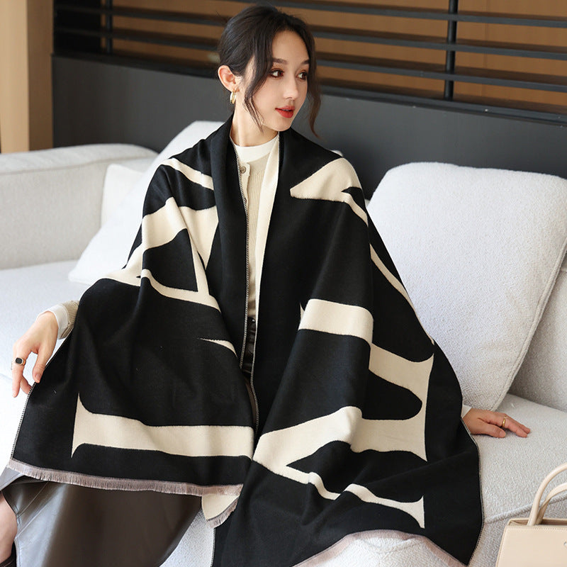 Women's Thick Warm Winter Scarf – image 8
