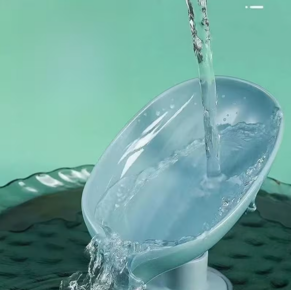 Leaf-Shaped Suction Cup Soap Dish – No Drilling Required, Self-Draining Bathroom Soap Holder, Easy-to-Clean Bathroom Accessory