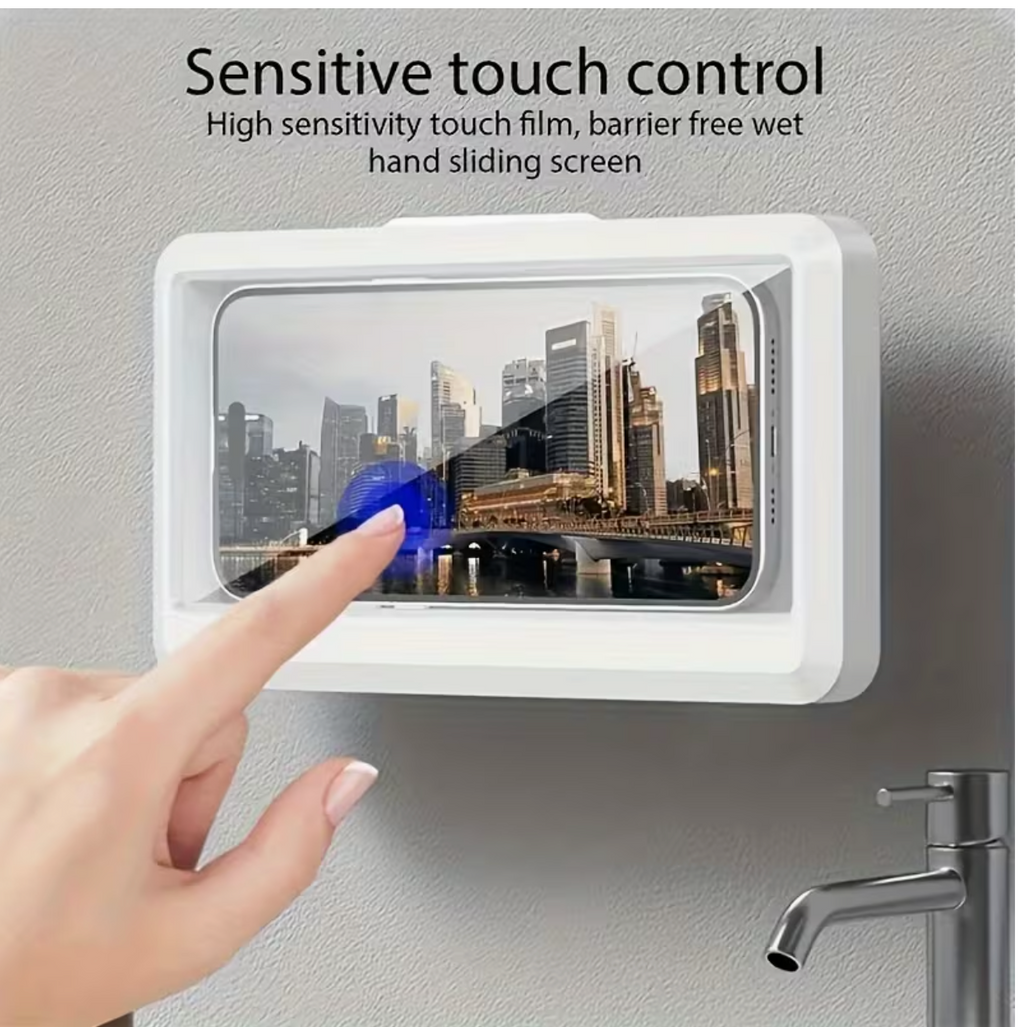 Shower Phone Holder – 360° Rotating Bathroom Phone Case