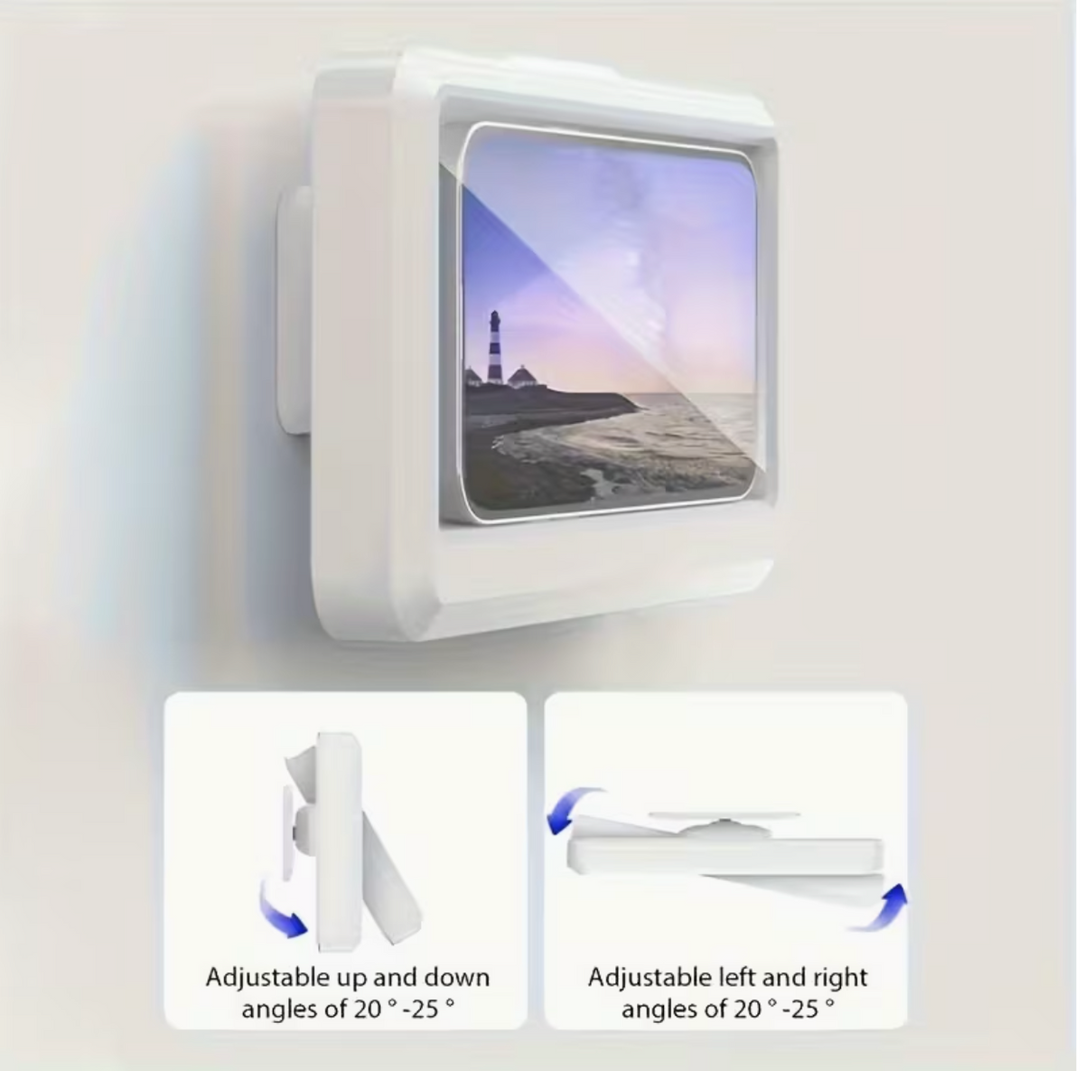 Shower Phone Holder – 360° Rotating Bathroom Phone Case