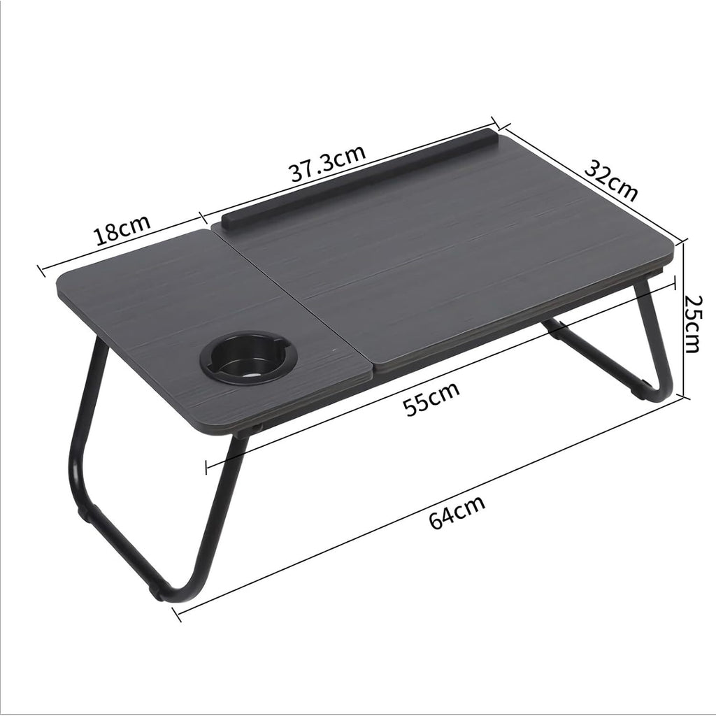 Folding Laptop Table Stand Bed Tray Sofa Lap Breakfast – image 2
