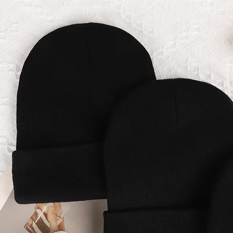 Men's Winter Beanie Hat – Warm Knit Windproof Cap