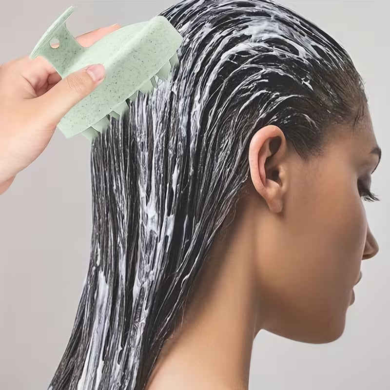 Silicone Scalp Brush – Soft Hair Washing Brush, Assorted Colours