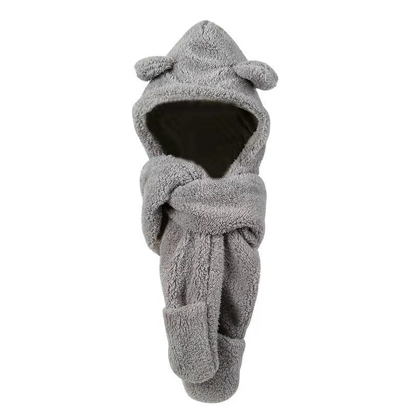 Animal Ears Hat, Gloves & Scarf Set – image 14