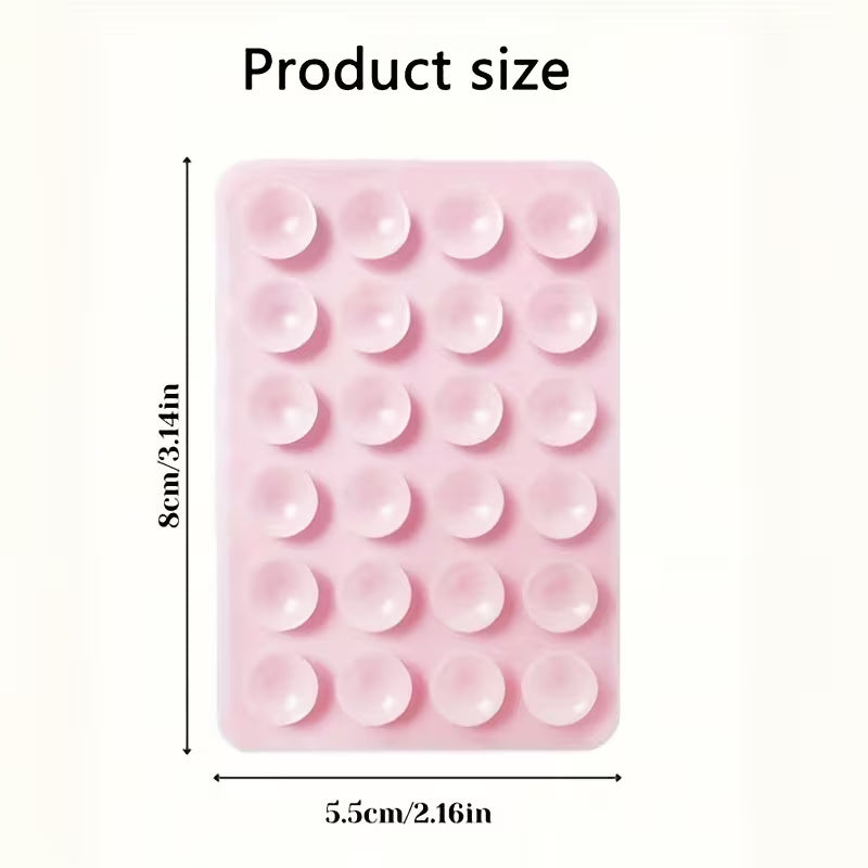 Silicone Suction Phone Holder – Non-Slip Portable Phone Stand