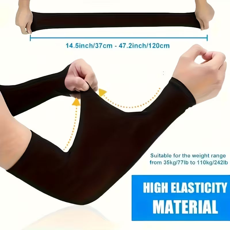 Cooling Arm Sleeves – High-Elastic Breathable Sports Sleeves for Outdoor Activities