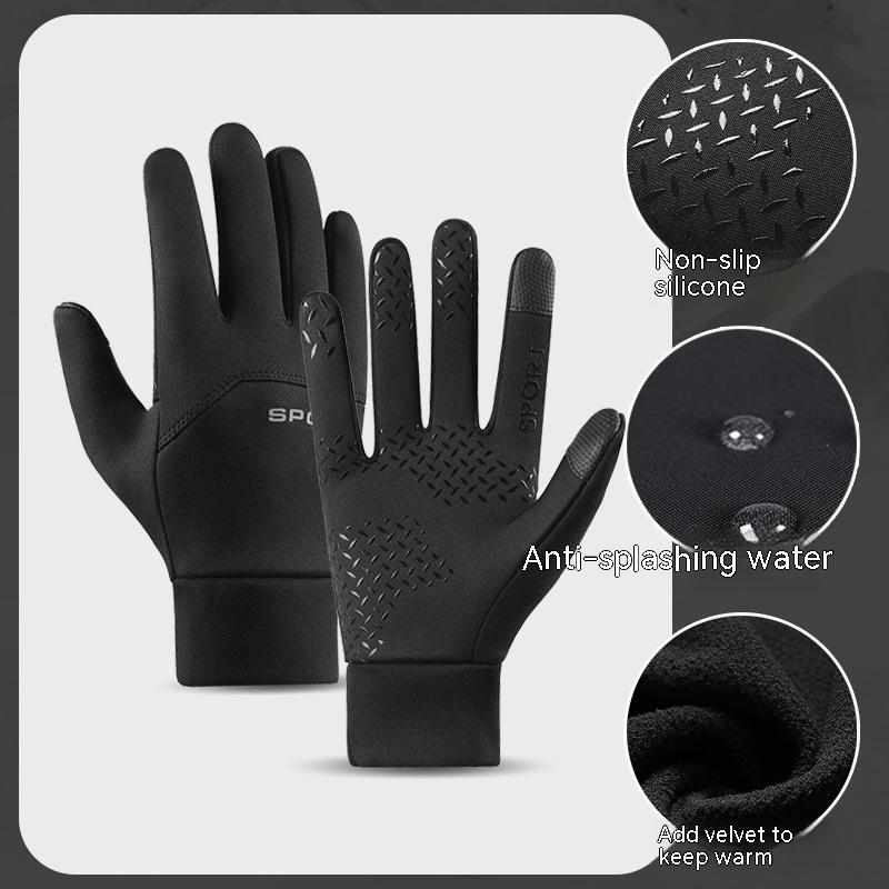 Fleece-Lined Thermal Touch Screen Gloves – image 3