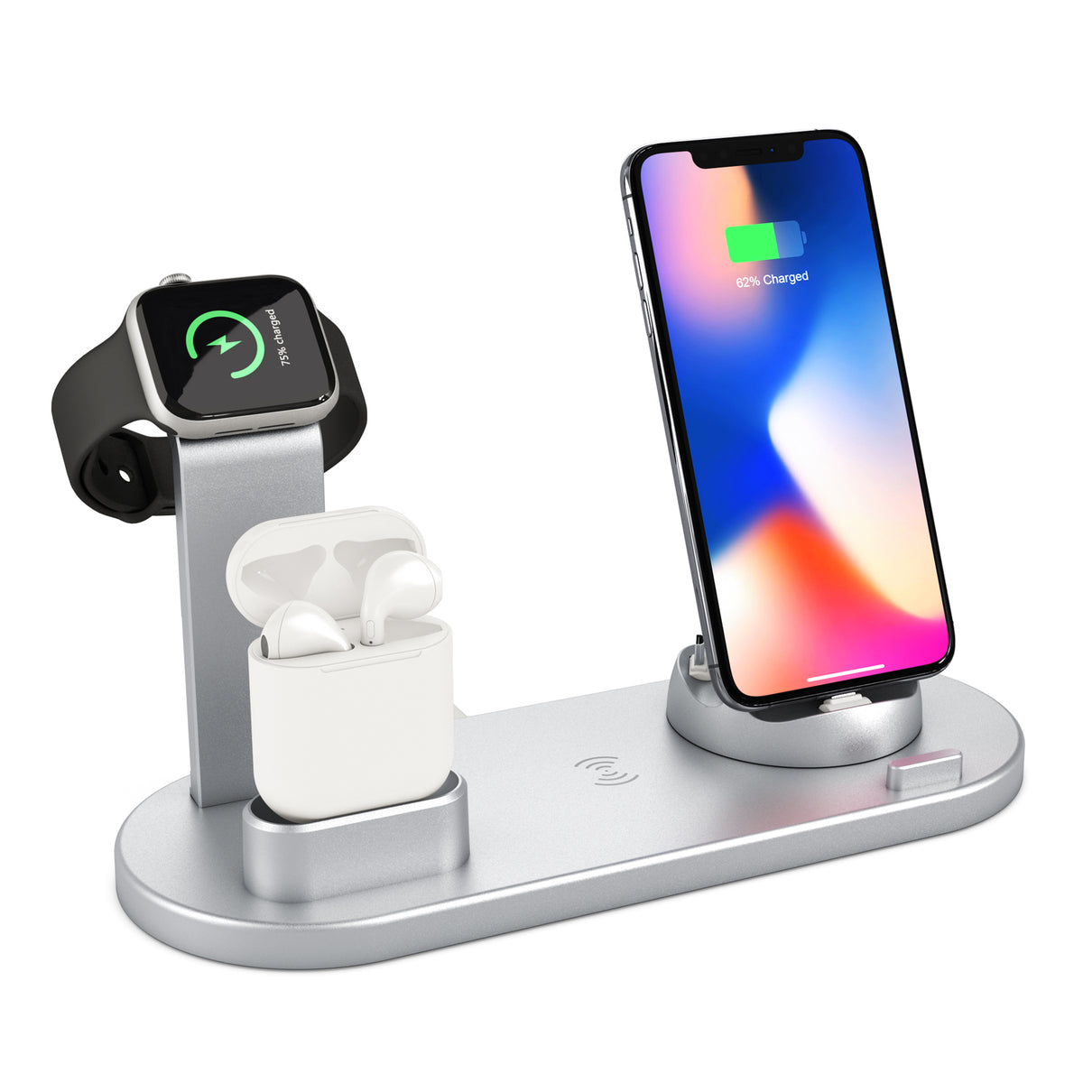 4-in-1 Charging Station for Phone, Watch & Earbuds – image 3