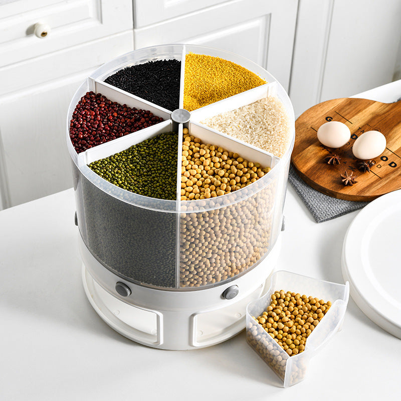 Rotating Rice & Grain Storage Dispenser – image 3
