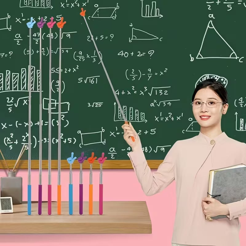Telescopic Teacher Pointer – Extendable Whiteboard Pointer Stick
