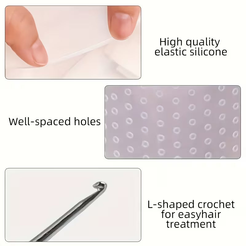 Reusable Hair Dye Cap – Highlighting Cap for Home Colouring