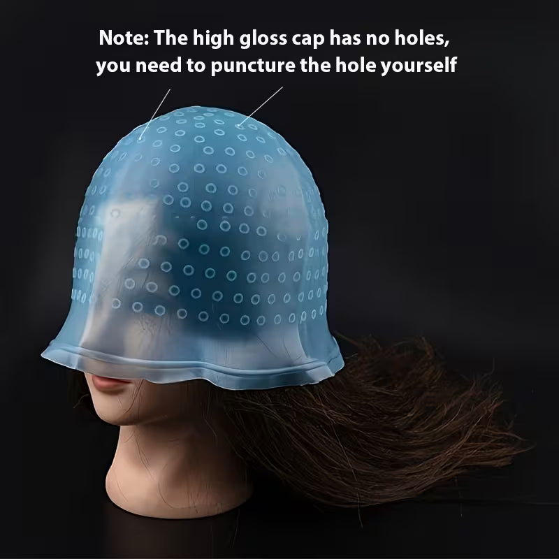 Reusable Hair Dye Cap – Highlighting Cap for Home Colouring
