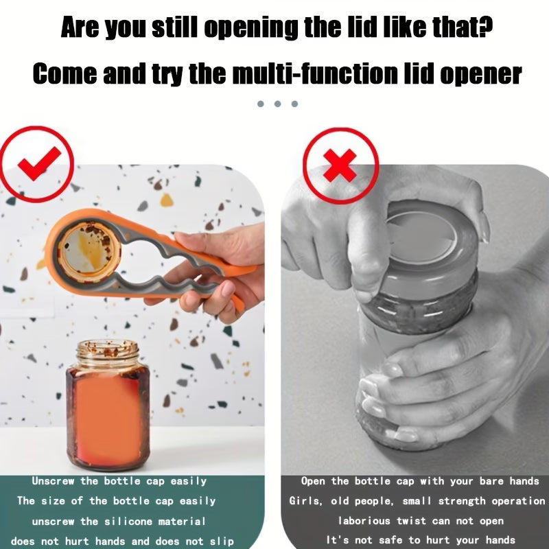 Jar Opener – 4-in-1 Multi-Size Grip Opener