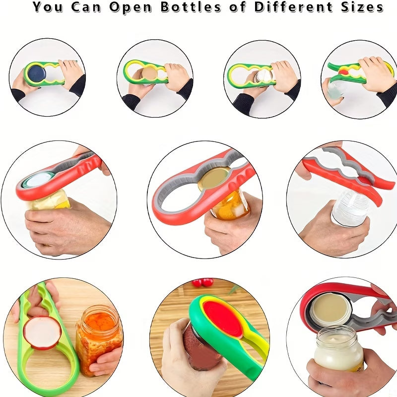 Jar Opener – 4-in-1 Multi-Size Grip Opener
