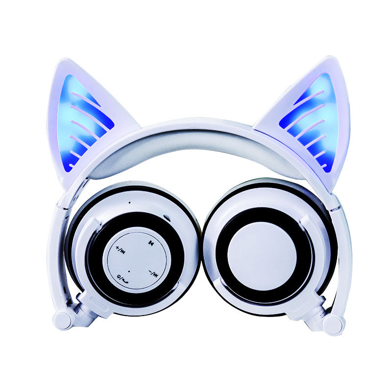 Illuminated Foldable Wireless Over-Ear Headphones – image 3