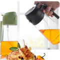 Glass Oil Sprayer Bottle – 2-in-1 Spray & Pour Cooking Oil Dispenser