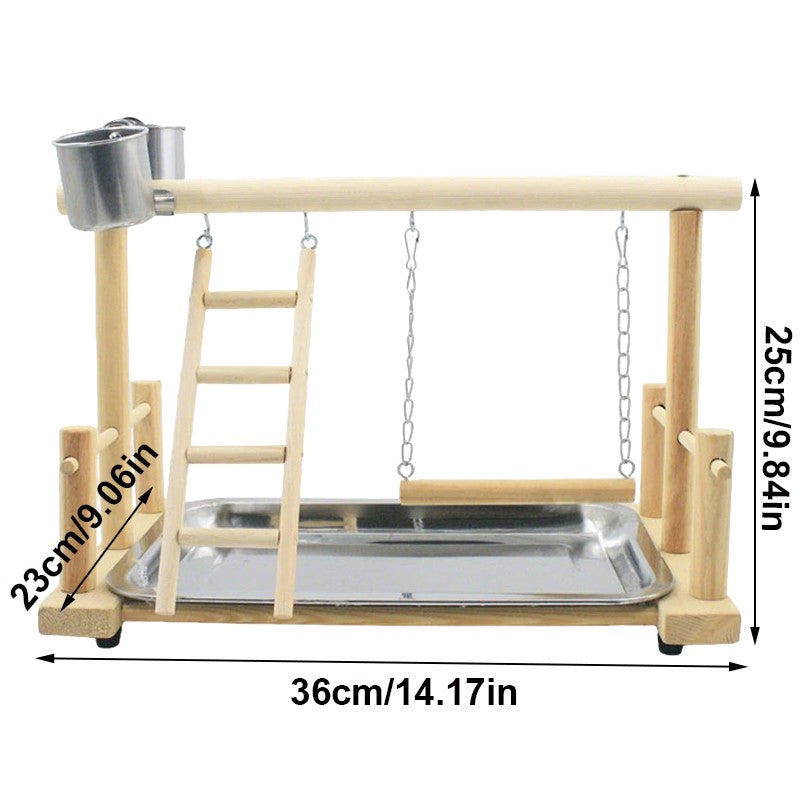 Parrot Playstand Bird Plays Stand Cockatiel Playground – image 8