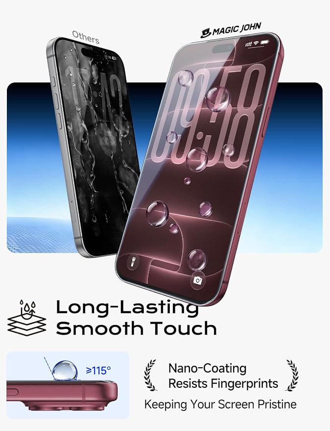 Tempered Glass Screen Protector for iPhone 18 Pro / 18 Pro Max