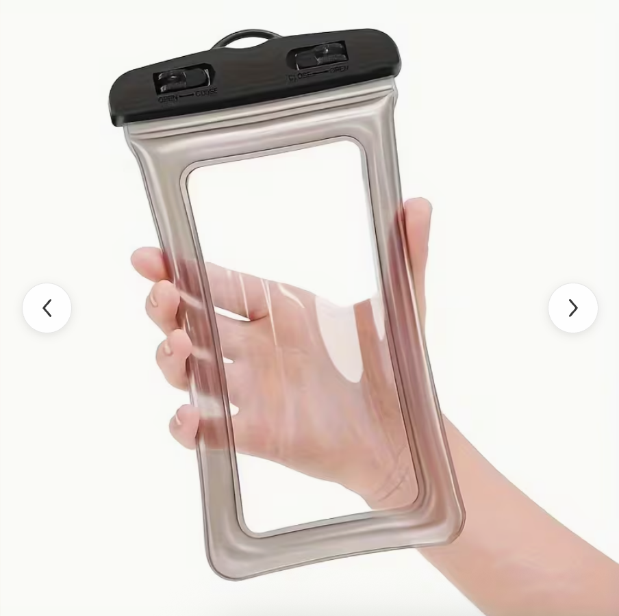 Inflatable Phone Pouch – Waterproof & Multi-Purpose Floating Bag with Lanyard